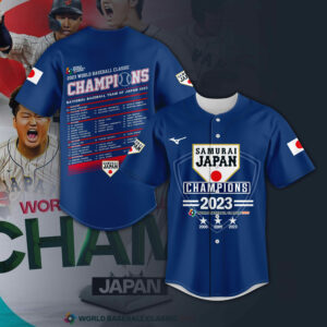 Samurai Japan Ohtani One Ball One Spirit World Baseball Classic 3D Bomber  Jacket - Owl Fashion Shop