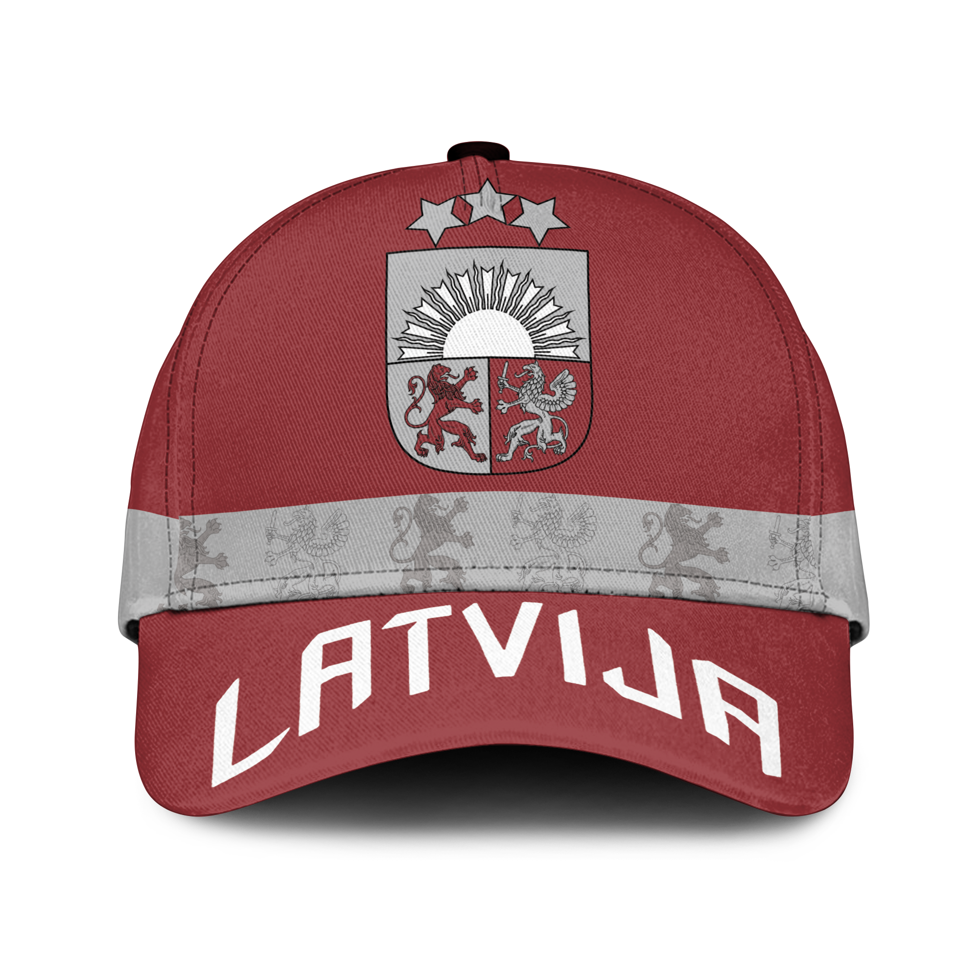 Latvian Ice Hockey Nike 2023 IIIHF Worlds Custom Replica Jersey