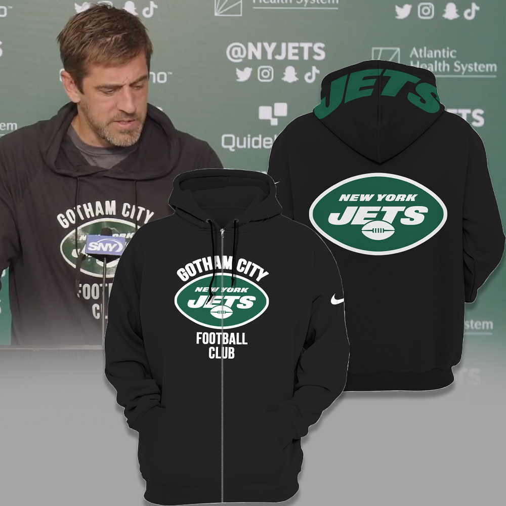 Gotham City Jets Aaron Rodgers football club shirt, hoodie